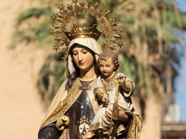 Imagen de referencia Virgen del Carmen. Foto: Getty Images