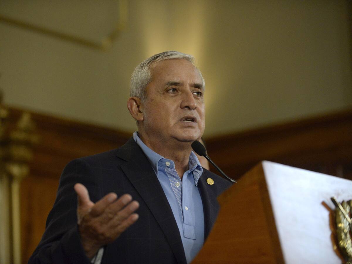 Declaran culpable a expresidente de Guatemala Pérez Molina por corrupción