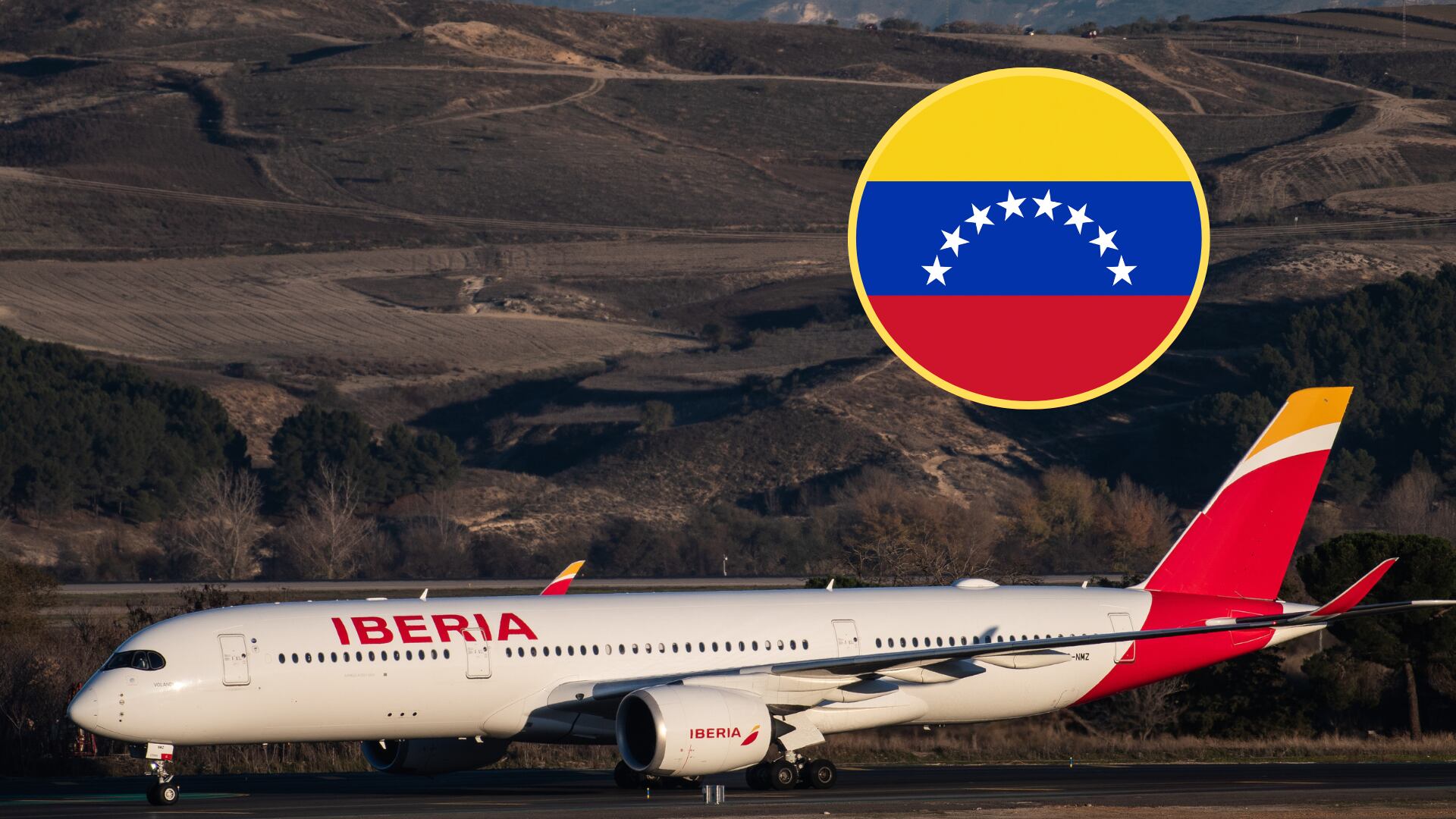 Airbus A350 de Iberia en el Aeropuerto de Madrid-Barajas. FOTO: Marcos del Mazo/LightRocket via Getty Images