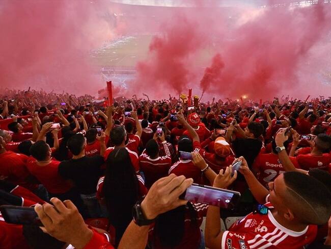 El hecho se registró en el parque María Auxiliadores del municipio de Candelaria. Foto: Colprensa