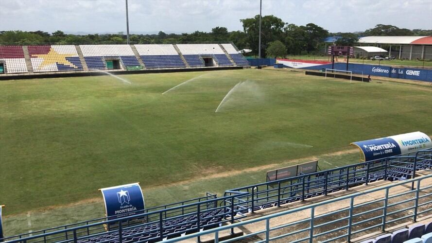El aforo en el Estadio Jaraguay será de 2.000 personas el 1 de agosto. Foto: prensa Alcaldía Montería.