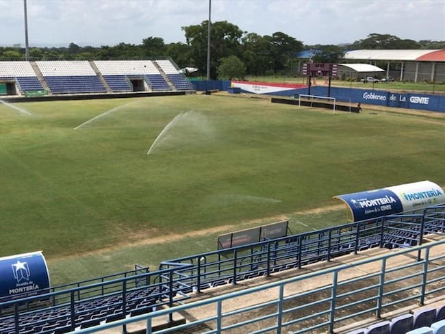 El aforo en el Estadio Jaraguay será de 2.000 personas el 1 de agosto. Foto: prensa Alcaldía Montería.