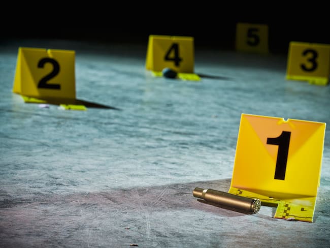 Referencia de acto criminal. Foto: Paul Taylor.