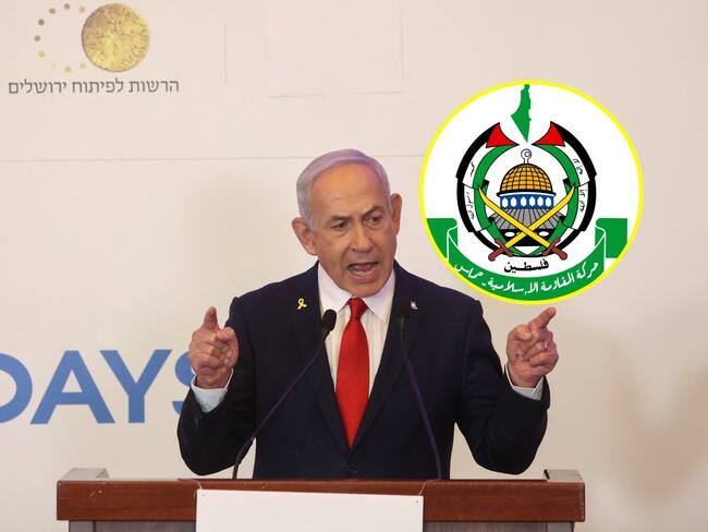 Netanyahu avisó de que Hamás debe aceptar “en su totalidad” el plan de Trump para Gaza. Foto: Getty Images.