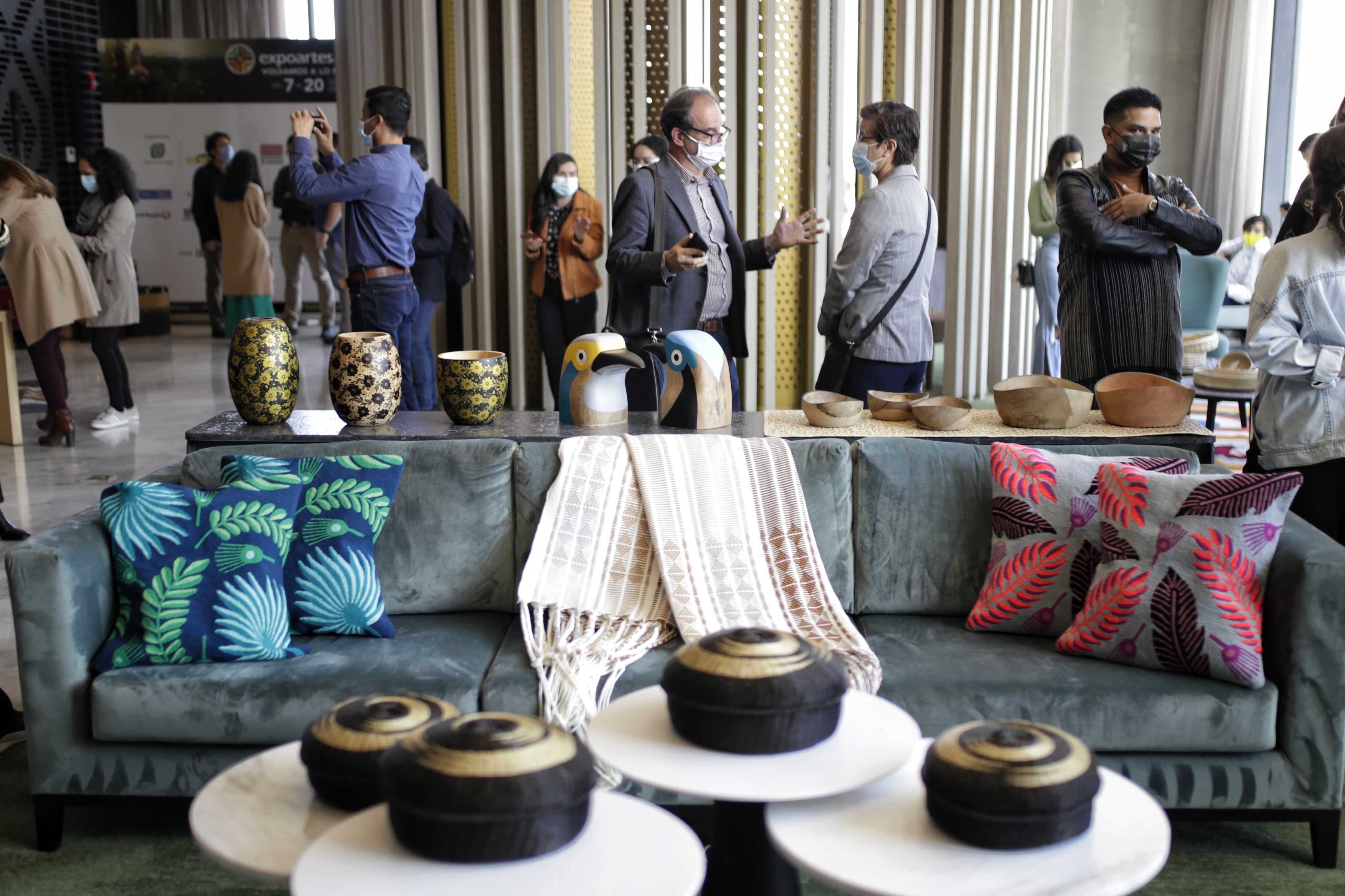 Expo artesanías 2021. Foto: Colprensa