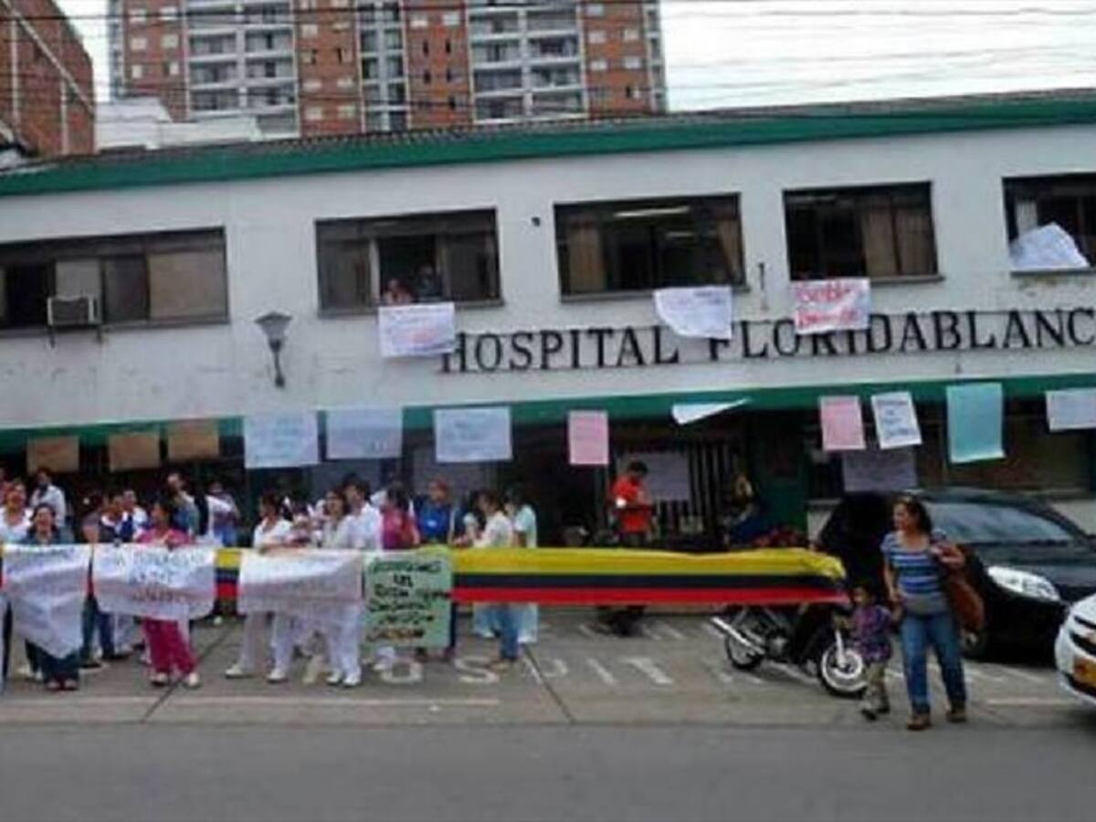 Gremio de la salud en Floridablanca protestó por no aumentar el sueldo