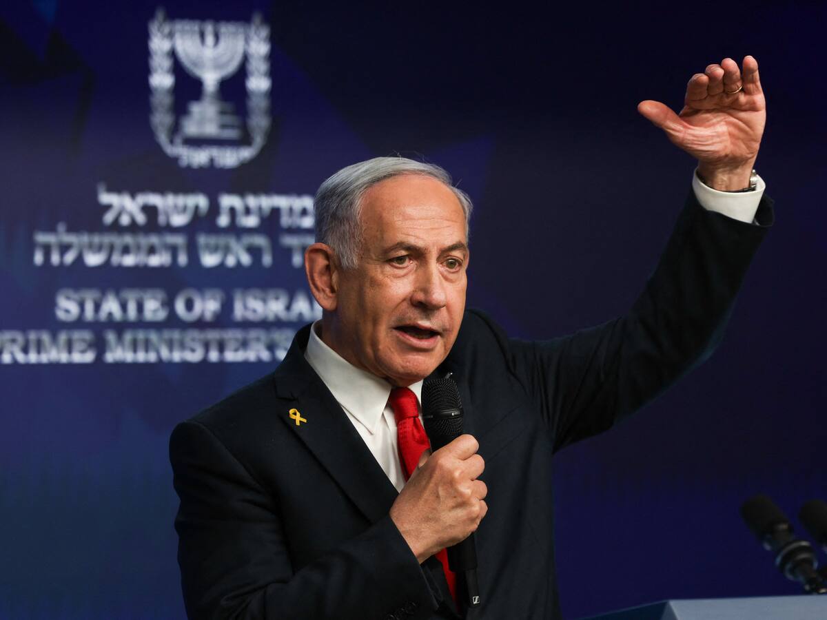 Netanyahu afirmó que Israel lanzó “153 toneladas de bombas” sobre Gaza el 19 de octubre