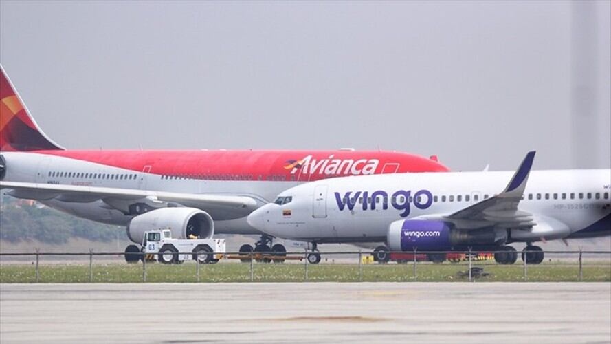 Avianca y Wingo fortalecieron sus operaciones internacionales desde Colombia. Foto: Colprensa