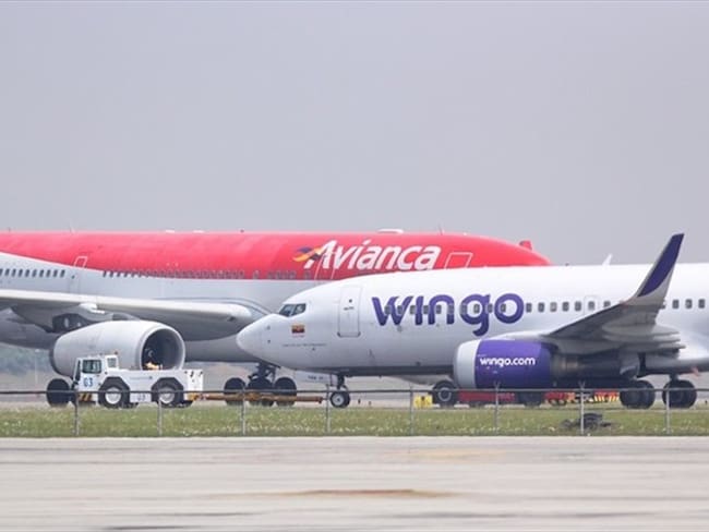 Avianca y Wingo fortalecieron sus operaciones internacionales desde Colombia. Foto: Colprensa