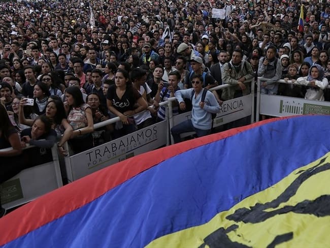 Convocan a movilización nacional en defensa de los líderes sociales. Foto: Colprensa
