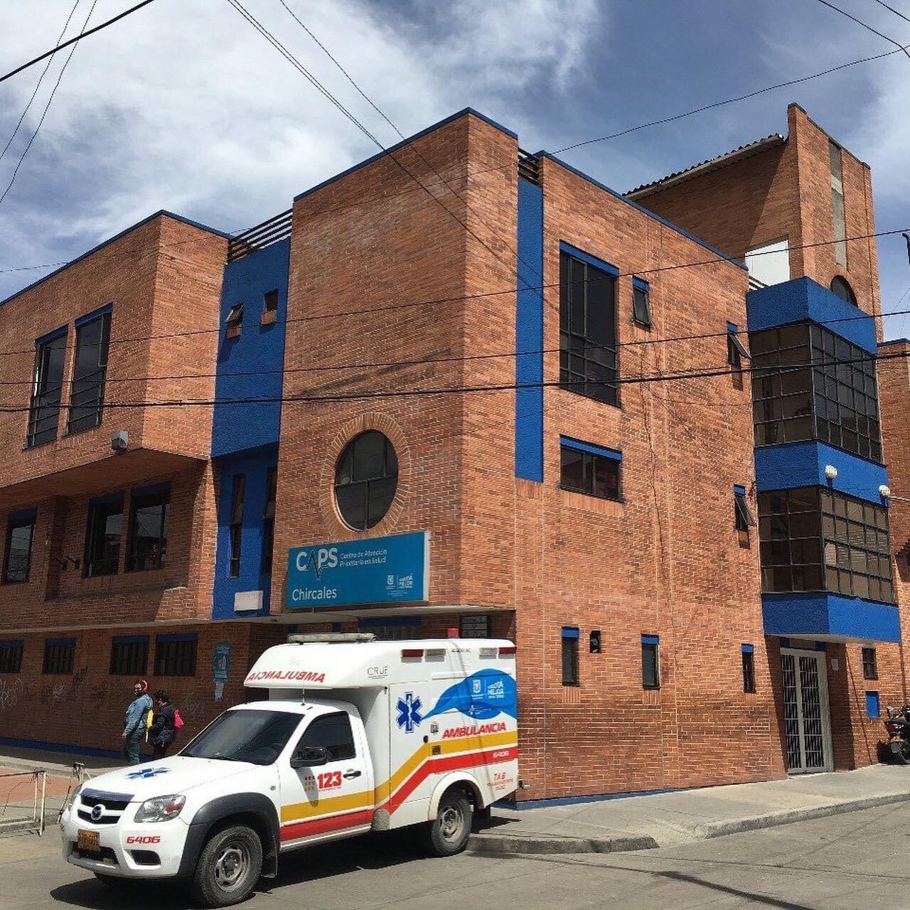 Centro de Salud Chircales, ubicado en la localidad de Rafael Uribe Uribe Uribe. Foto: @SubRedCentroOri