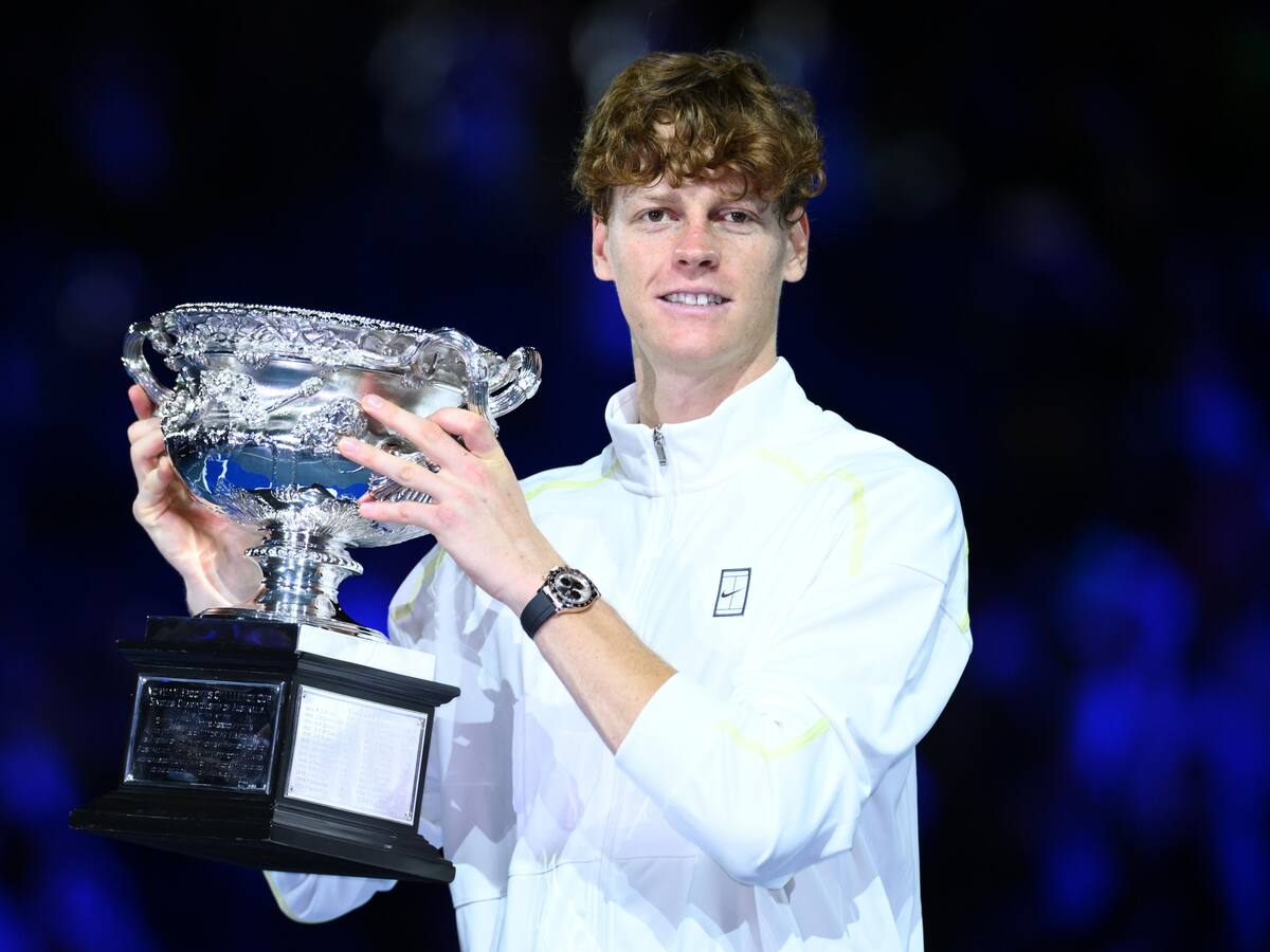 El italiano Jannik Sinner derrotó a Alexander Zverev y quedó campeón del Abierto de Australia