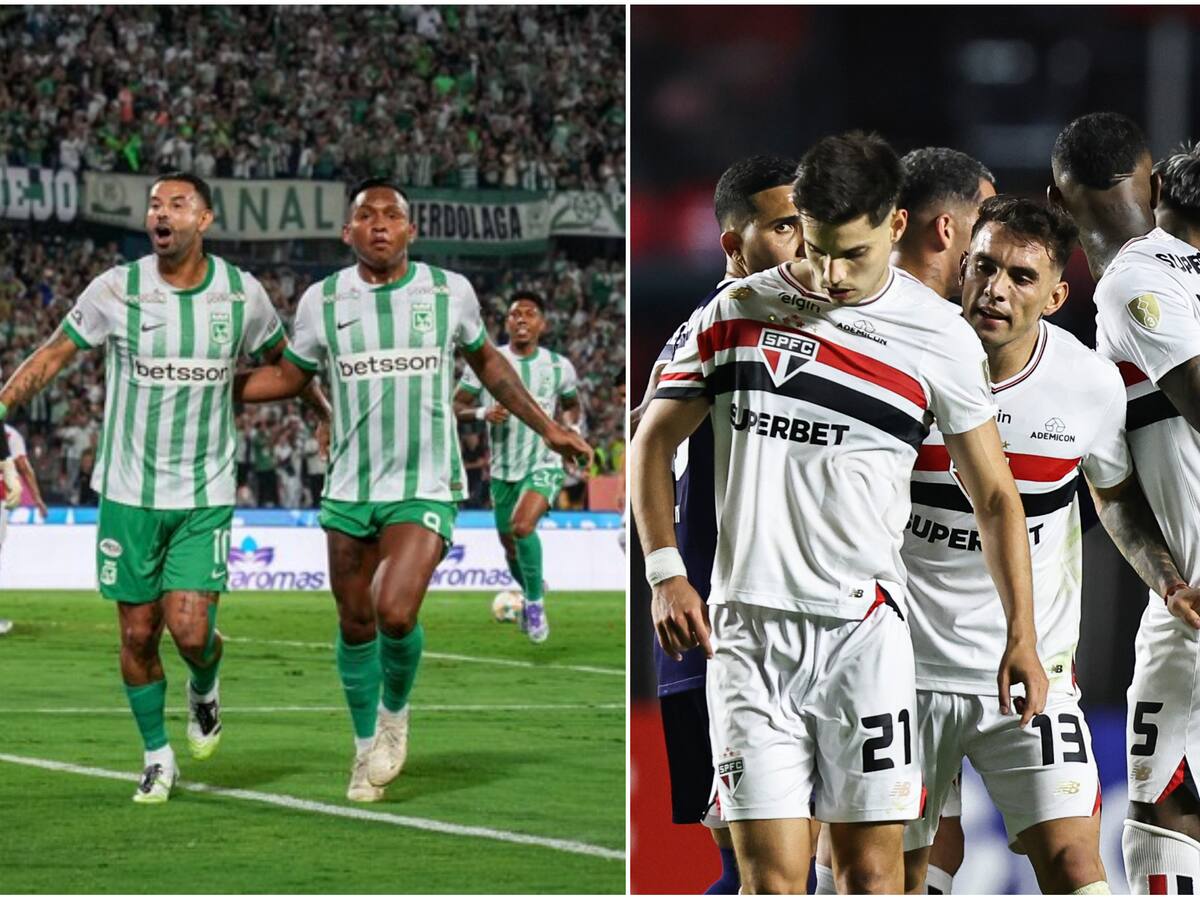 Prográmese: fecha, hora y por dónde ver Atlético Nacional vs. São Paulo por Copa Libertadores
