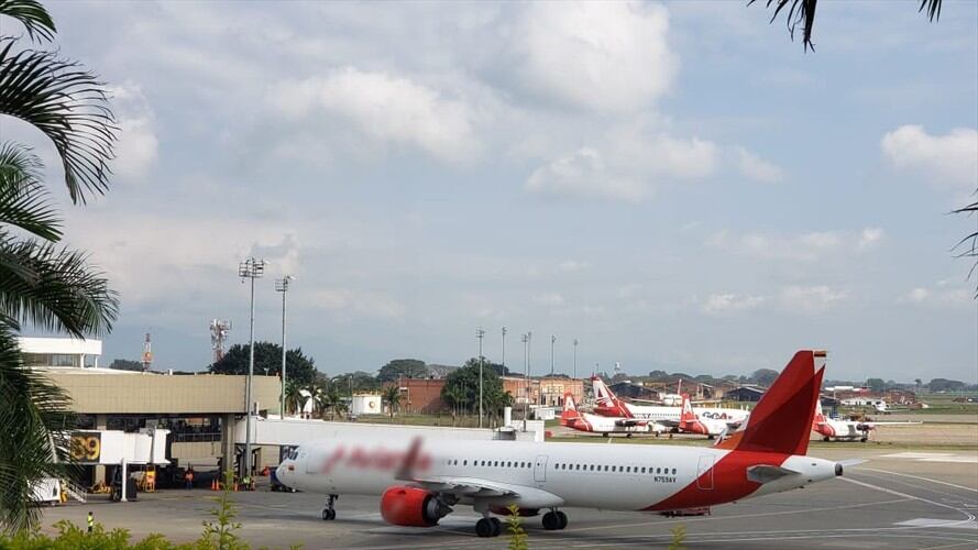 Aeropuerto Internacional Alfonso Bonilla Aragón de Palmira. Foto: Erika Rebolledo