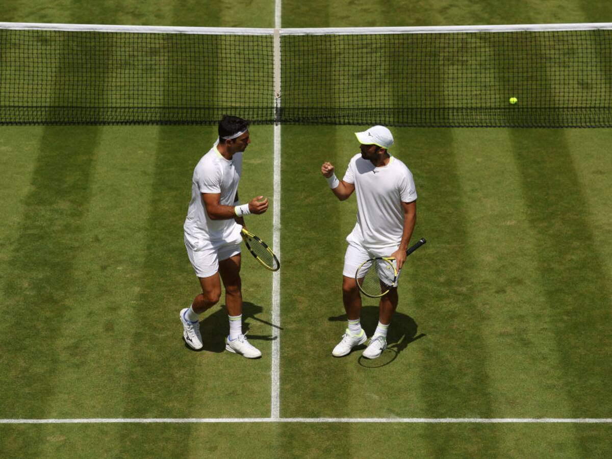 Juan Sebastián Cabal y Robert Farah se instalan en cuartos de final de Wimbledon