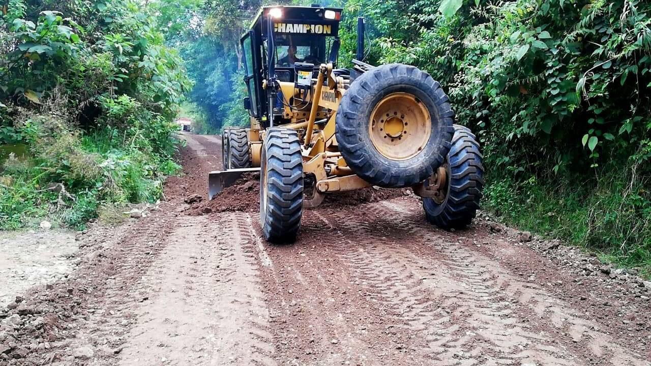 Maquinaria amarilla. Foto: Gobernación de Norte de Santander.