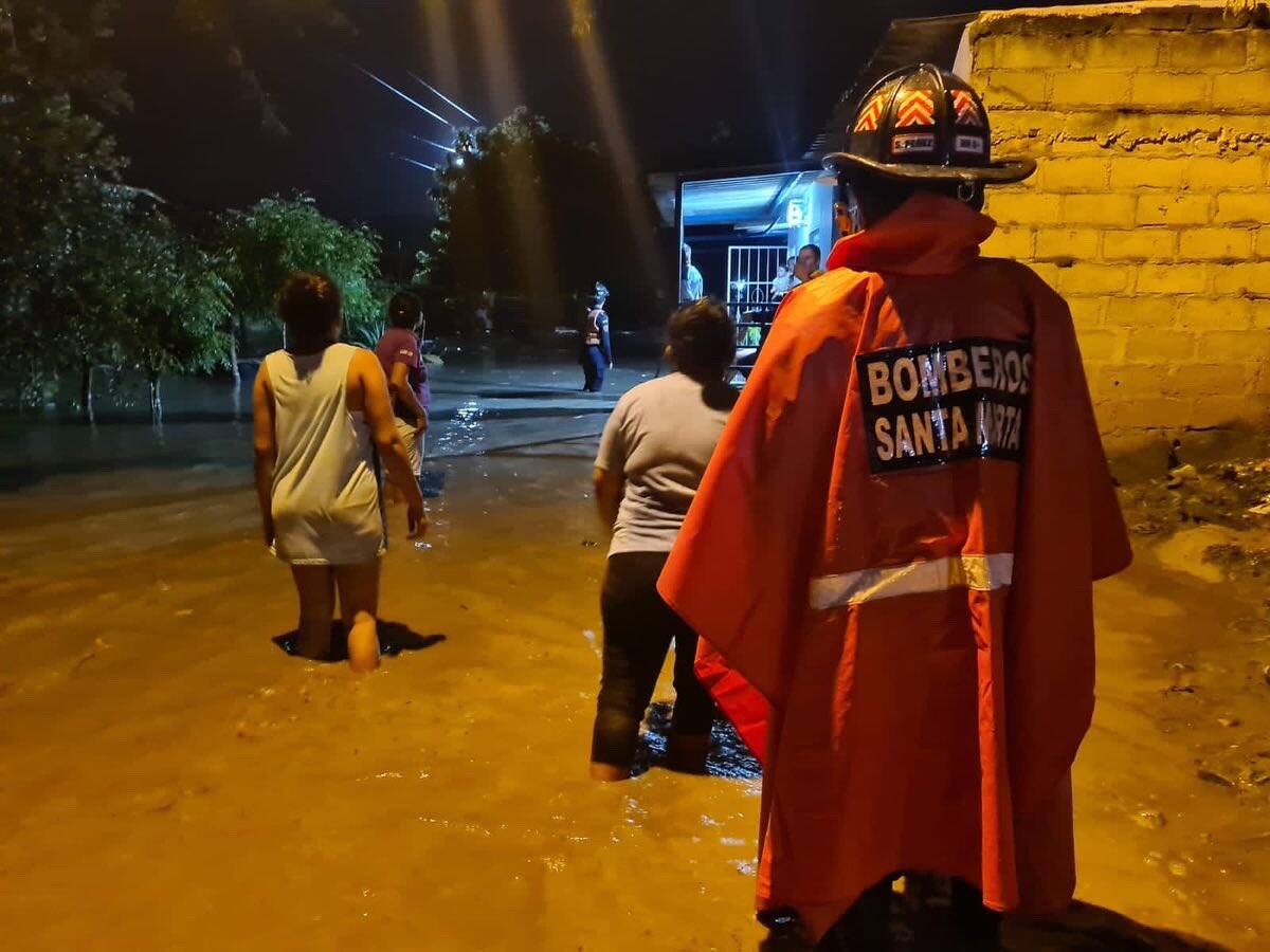 Lluvias ocasionan emergencia en Santa Marta y algunos municipios del Magdalena
