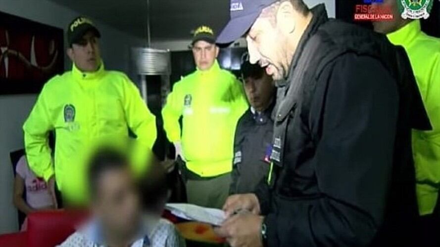 Captura en Manizales Foto: Fiscalía General de la Nación