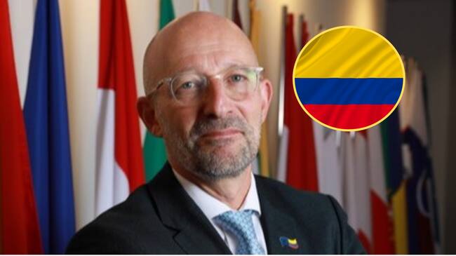 François Roudié, nuevo embajador de la Unión Europea en Colombia. FOTO: Unión Europea - Colprensa