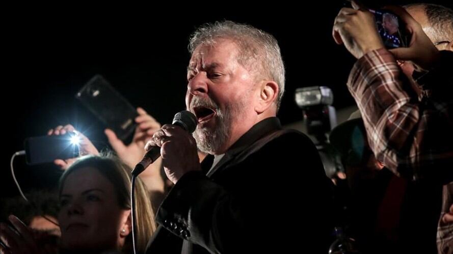 expresidente Luiz Inacio Lula da Silva . Foto: Dario Oliveira - Agencia Anadolu