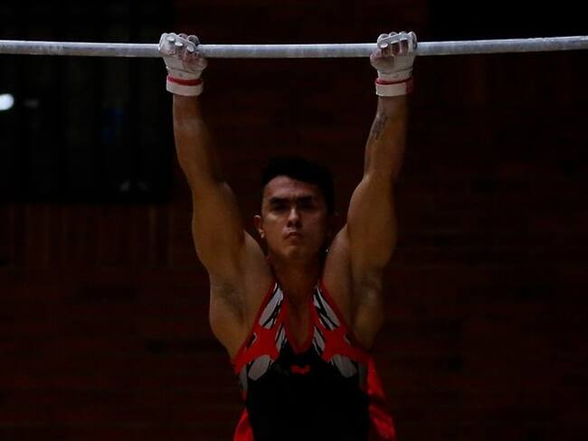 Jossimar Calvo, el gimnasta cucuteño obtuvo 105.058 votos a favor. Foto: Colprensa