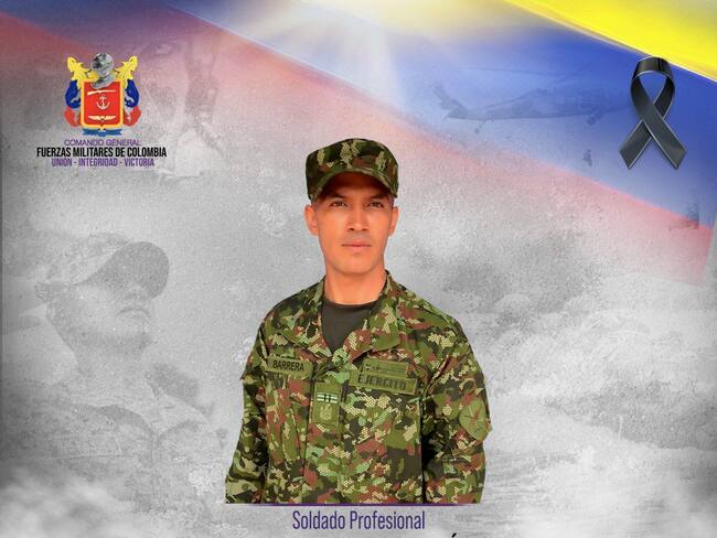 Gilberto Barrera Fernández | Foto: Fuerzas Militares.