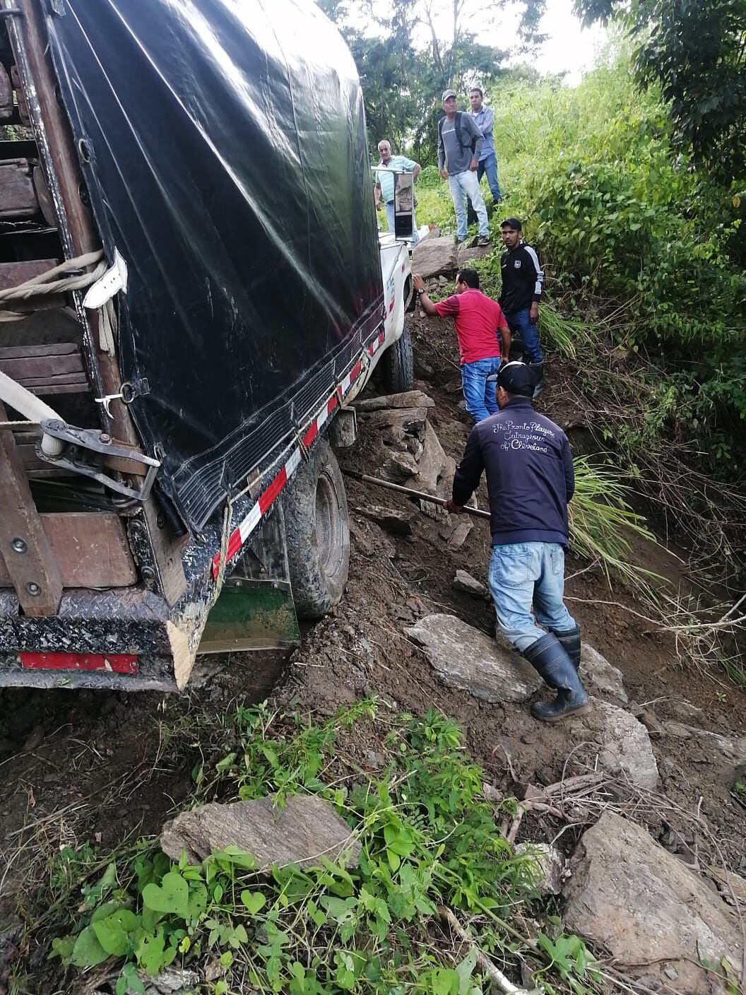 Este es el estado actual de las vías/ Foto: Jorge Eliecer Núñez
