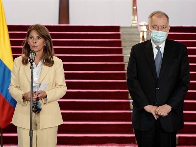 No es cierto que tengamos una policía que persigue a los manifestantes: Gobierno a la CIDH. Foto: Cortesía Vicepresidencia