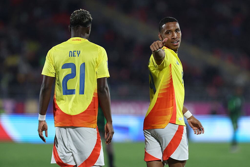 Kener Gonzalez, mediocampista de la Selección Colombia. (Photo by Ricardo Moreira - FIFA/FIFA via Getty Images)