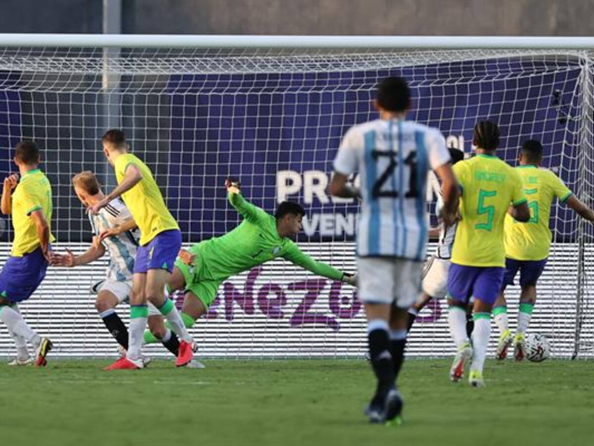 Argentina venció a Brasil 1-0 y clasificó a los Juegos Olímpicos