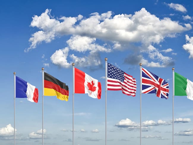 Países del G7. Foto: Getty