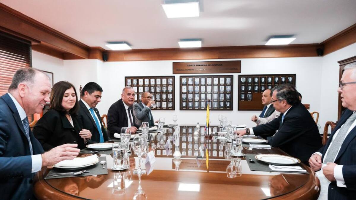 Se reafirmó adhesión al principio de separación de poderes: Cortes tras reunión con Petro
