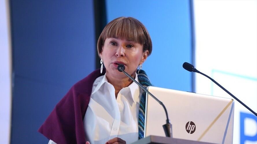 Alicia Arango tendrá el reto de consolidar las mayorías necesarias en el Congreso para tramitar la agenda legislativa del Gobierno Nacional. Foto: Colprensa