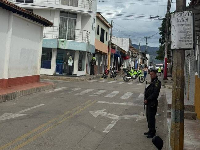Hombres armados colocaron explosivos a subgerente de banco en Ábrego para asaltarlo. / Foto: Cortesía.