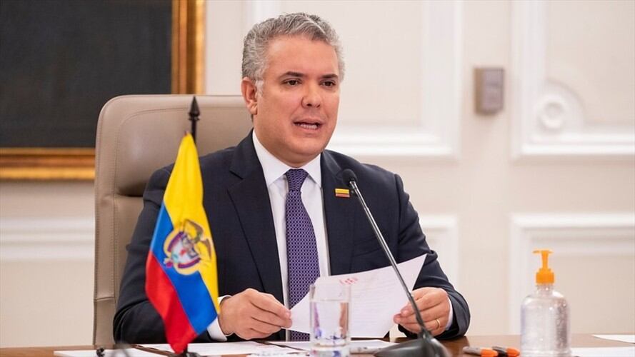 El presidente Iván Duque resaltó que la situación en Cartagena por el COVID-19 es preocupante. Foto: Colprensa
