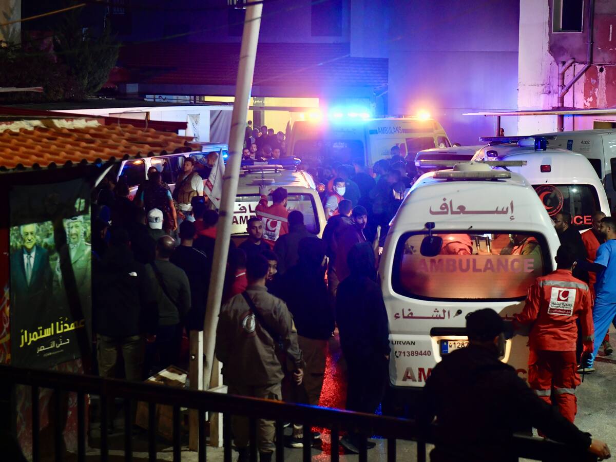 Bombardeo de Israel contra el mayor campo palestino del Líbano dejó al menos 13 muertos