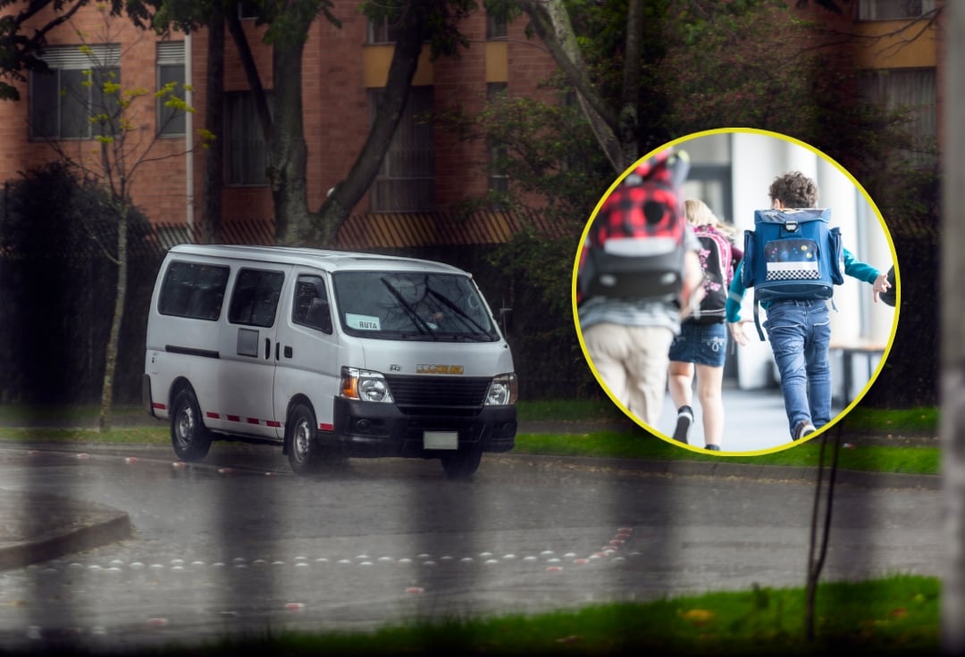 Rutas de colegio en Bogotá. Foto: Getty Images.