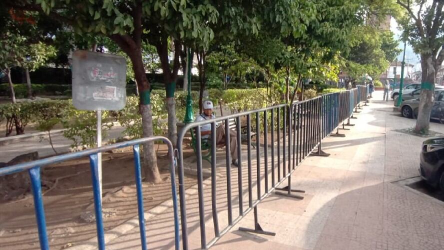 La plaza de mercado principal estará cerrada el viernes Santo y no se podrá comercializar los alimentos.. Foto: Cortesía Alcaldía de Piedecuesta