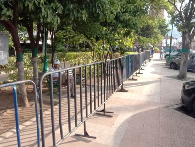 La plaza de mercado principal estará cerrada el viernes Santo y no se podrá comercializar los alimentos.. Foto: Cortesía Alcaldía de Piedecuesta