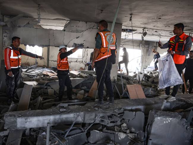 Ataque en la Franja de Gaza. I Foto: BASHAR TALEB/AFP via Getty Images.