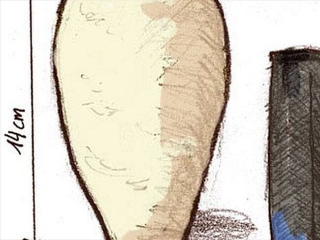 Los tres componentes del misterioso artefacto. Foto: Imagen tomada de BBC Mundo.