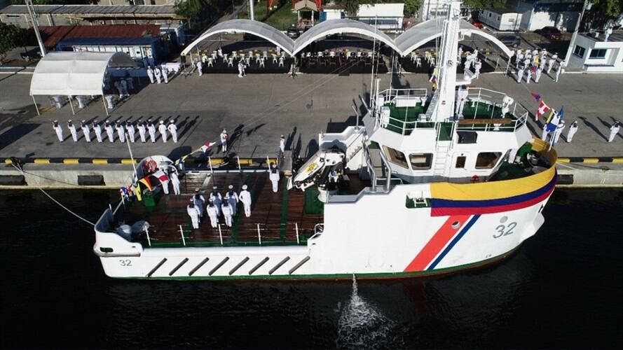 Buque ARC "Alburquerquer". Foto: Cortesía