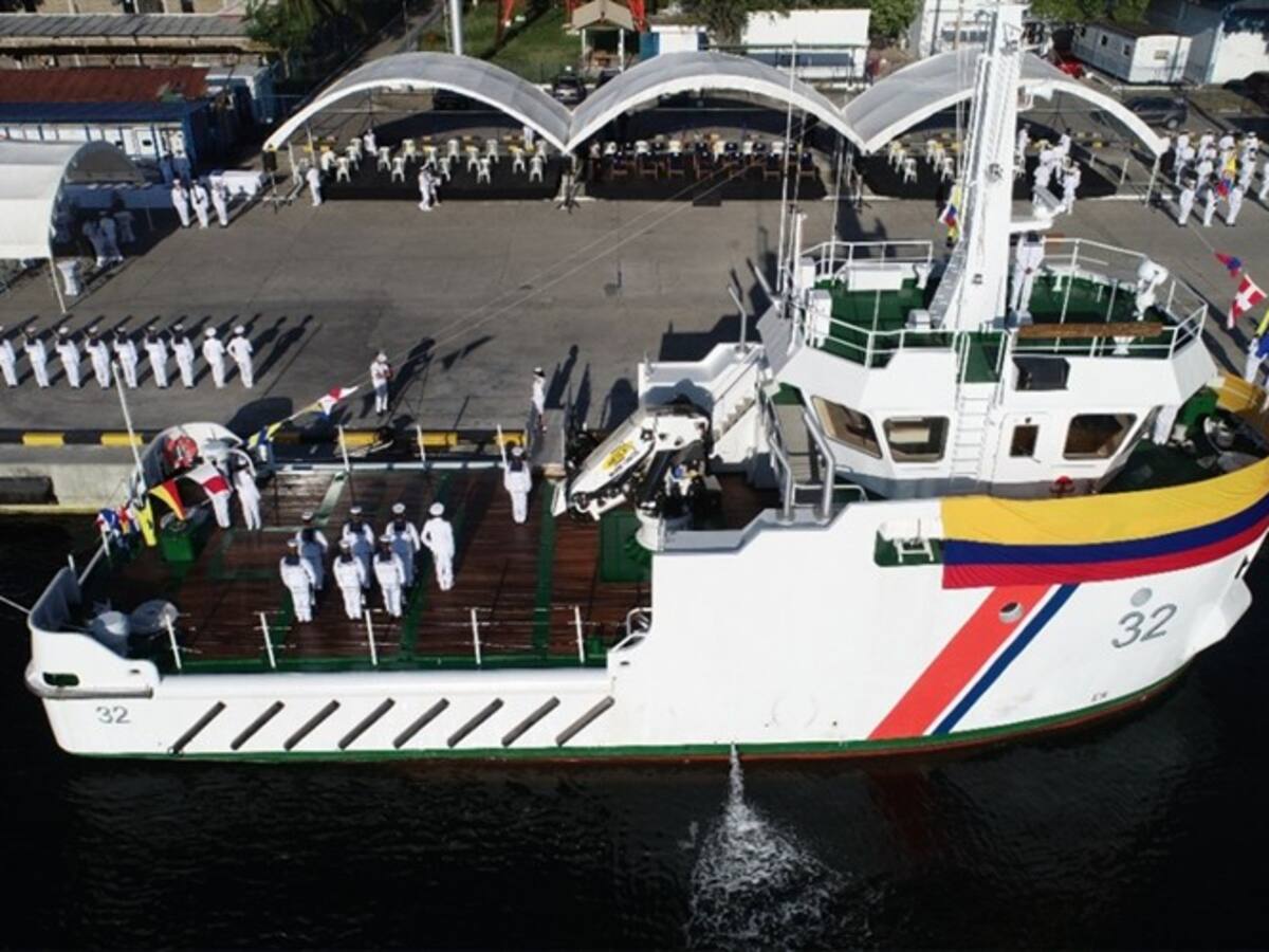 En honor al Archipiélago de San Andrés y Providencia, se bautiza el buque ARC Alburquerque