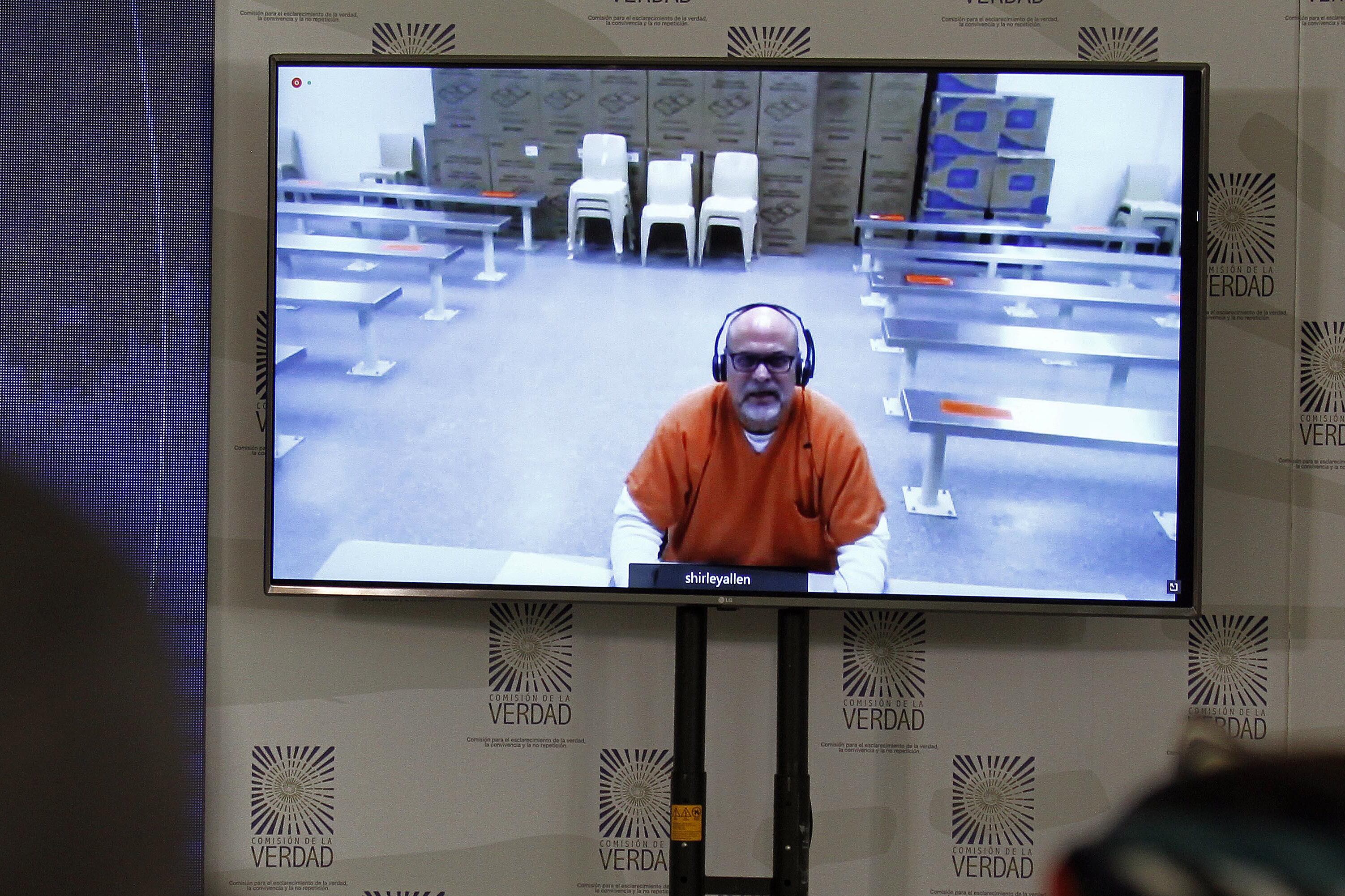 Salvatore Mancuso, exjefe de los grupos paramilitares. EFE/ Juan Diego López