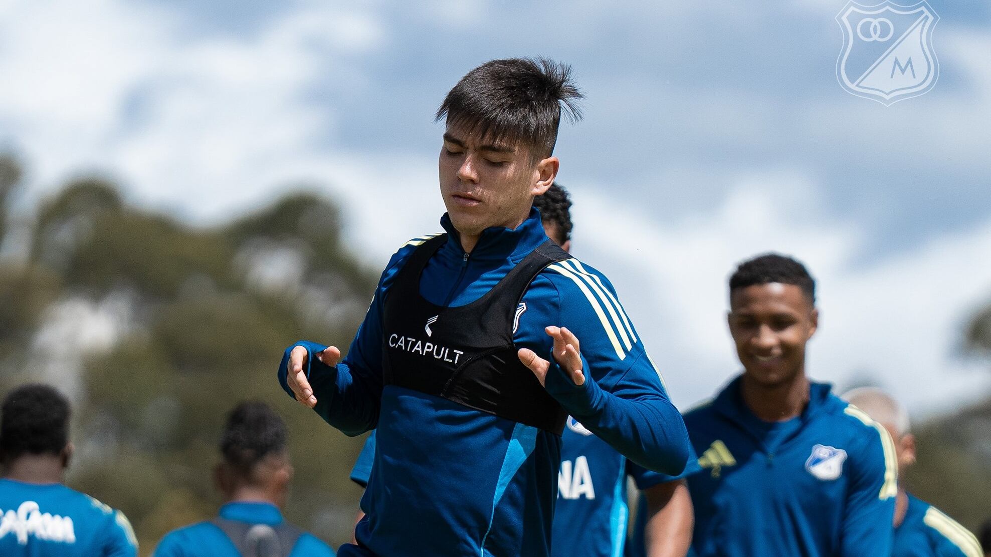 Entrenamiento de Millonarios - Liga BetPlay ll-2025. Foto: Millonarios FC.