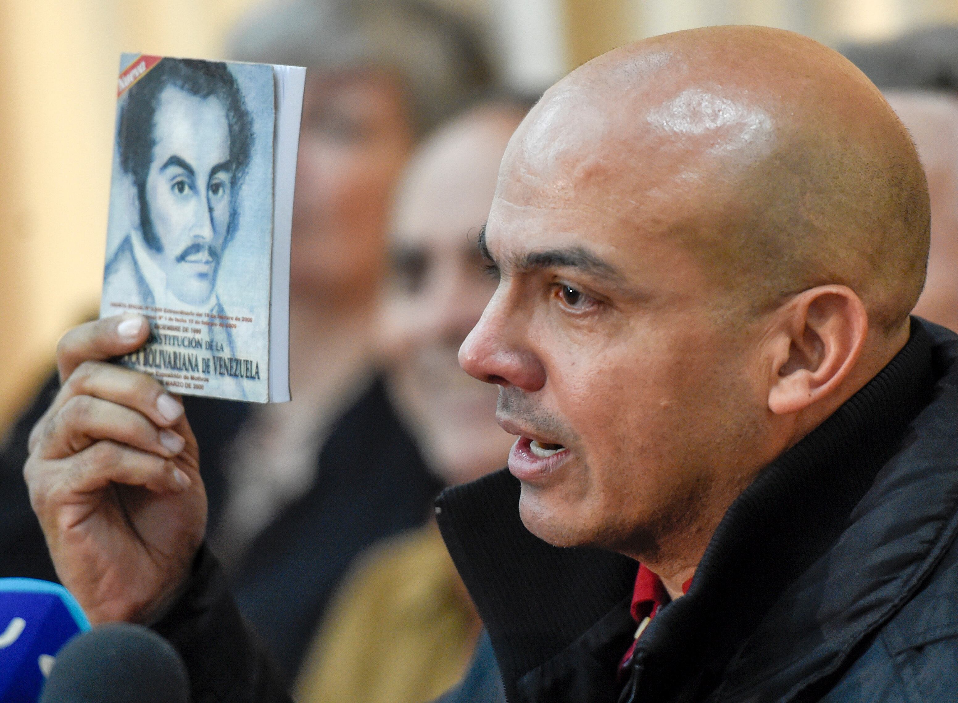 Clíver Alcalá, militar venezolano en retiro.. Foto: Juan Barreto / AFP via Getty Images