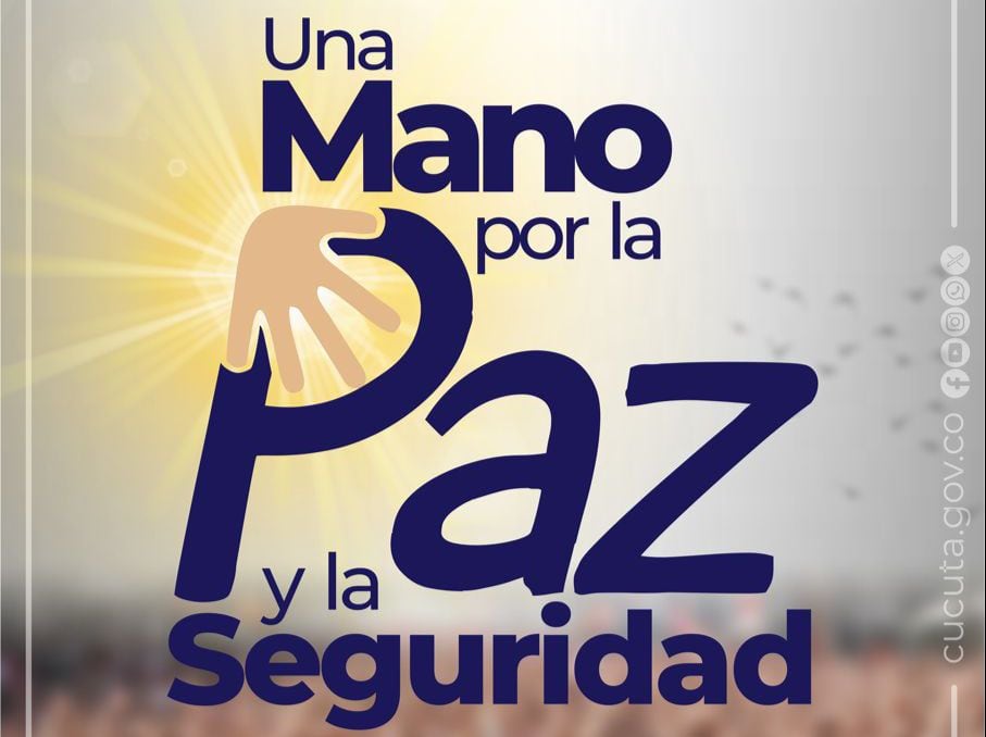 Marcha por la paz en Cúcuta. / Foto: Alcaldía de Cúcuta.