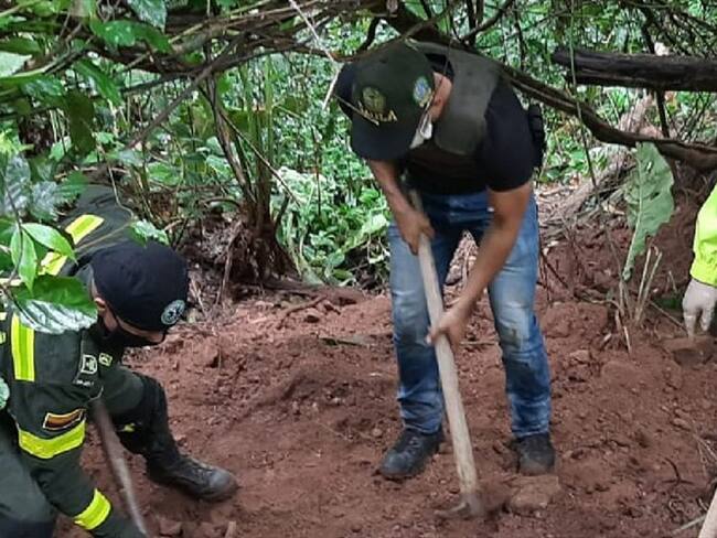Desaparecidos Lebrija . Foto: Policía Bucaramanga.