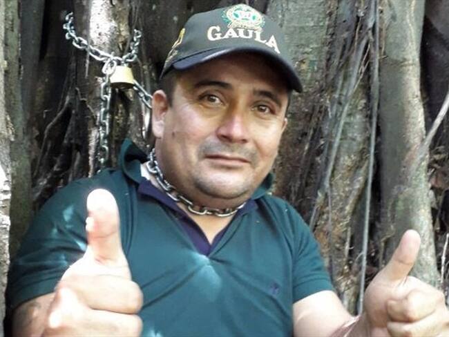 Yimmi Antonio Chaparro. Foto: Gaula de la Policía