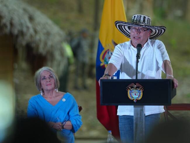 Gustavo Petro en Montería. Foto: Presidencia.